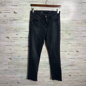 AG Jeans Mari Ankle High Size 26 Concord Stretch Denim Jeans MSRP $235